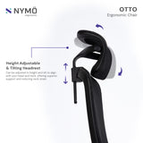 Otto Headrest Ergonomic Chair