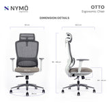 Otto Headrest Ergonomic Chair
