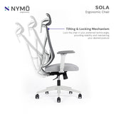 Sola Headrest Ergonomic Chair