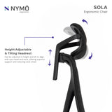 Sola Headrest Ergonomic Chair